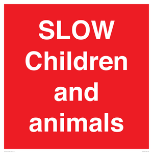 SLOW Children and animals